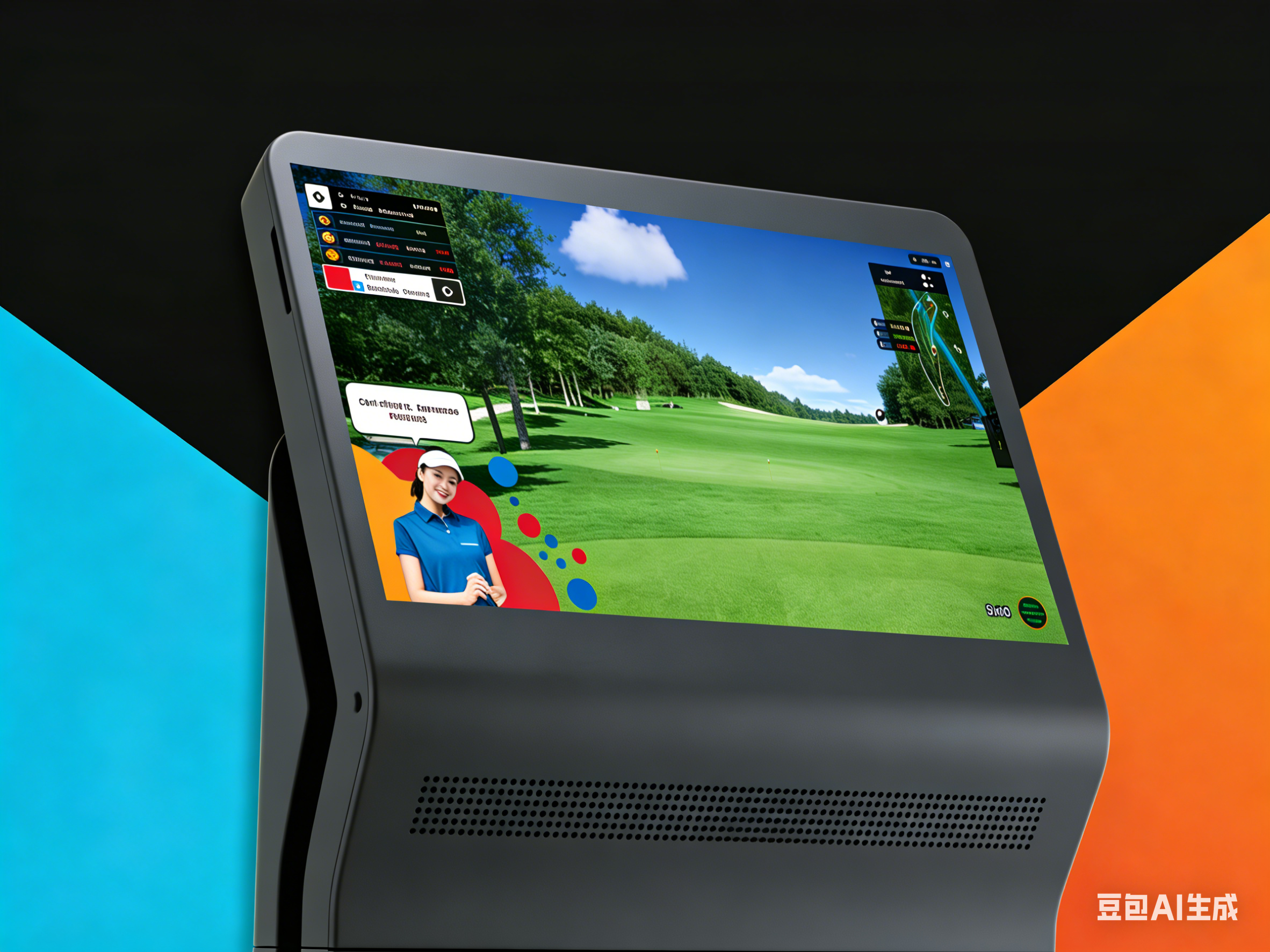 24英寸全触摸高清显示屏