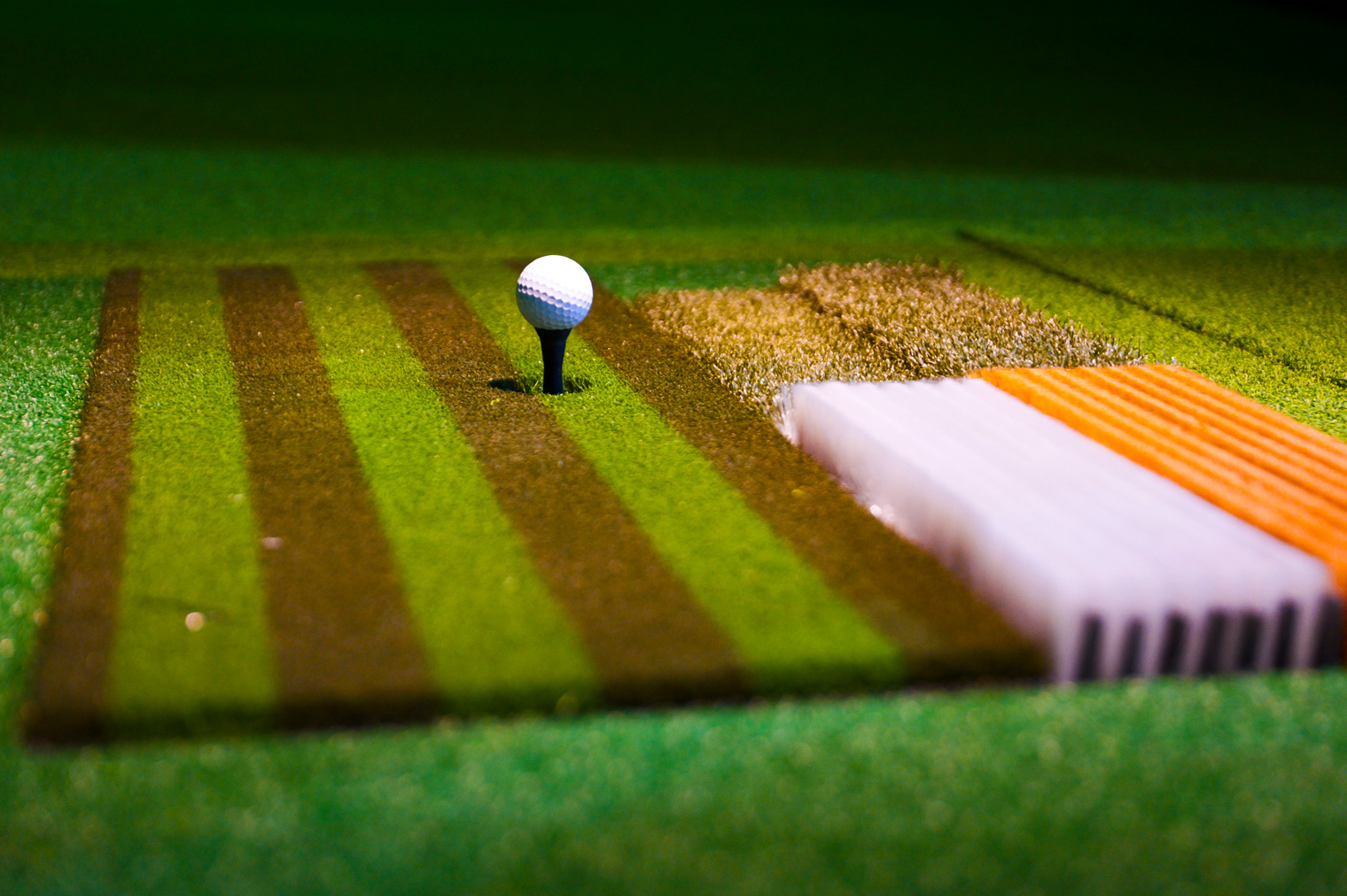 5维球道打击垫，智慧识别 